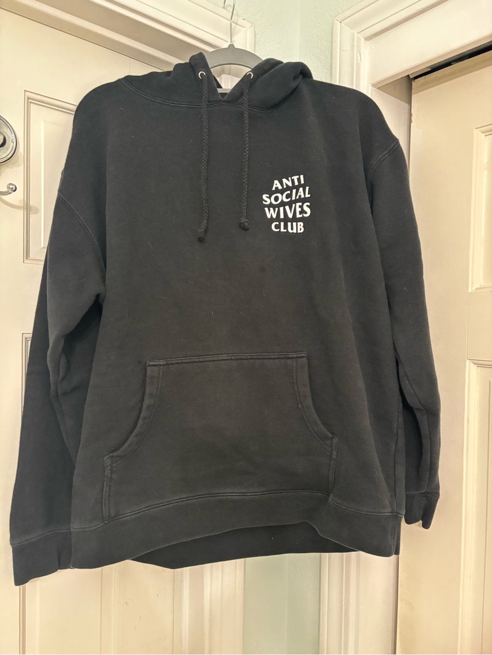 Black Pullover Hoodie